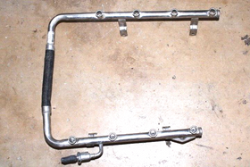 2004 - 2006 Ford F-150 v8 4.6L injector FUEL rail 3L1E-9F792-BG oem d77 - 0