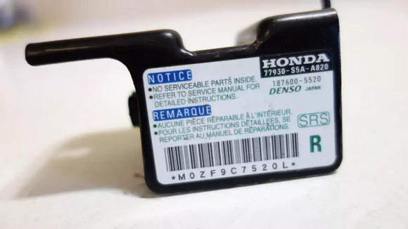 2003 05 HONDA CIVIC front RIGHT SRS crash impact SENSOR 77930-S5A-A82 oem e26